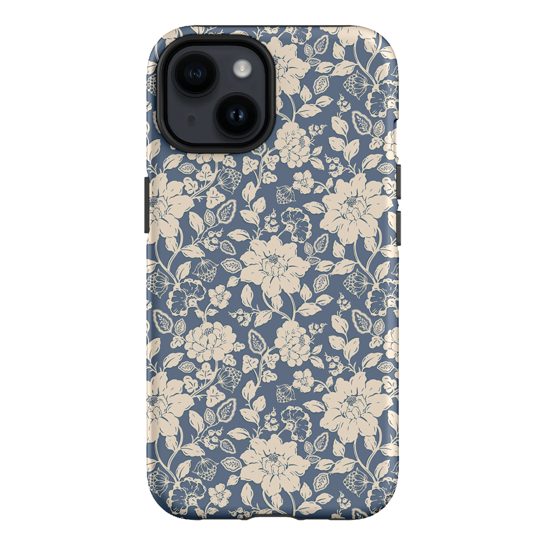 Blue Garden Printed Phone Cases iPhone 14 / Armoured by Kasiags Art - The Dairy