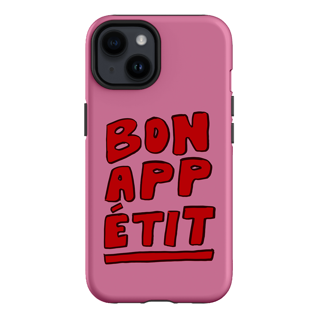 Bon Appetit Red Printed Phone Cases iPhone 14 / Armoured by The Dairy - The Dairy