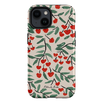 Cherry Love Printed Phone Cases iPhone 14 / Armoured by Phthalo Ruth - The Dairy