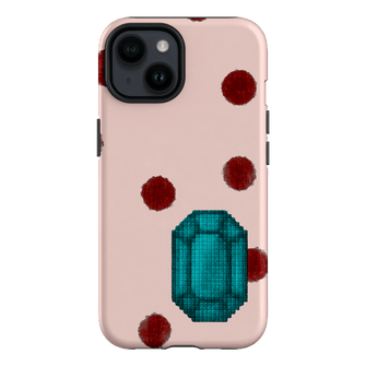 December Turquoise Printed Phone Cases iPhone 14 / Armoured by Joiana - The Dairy