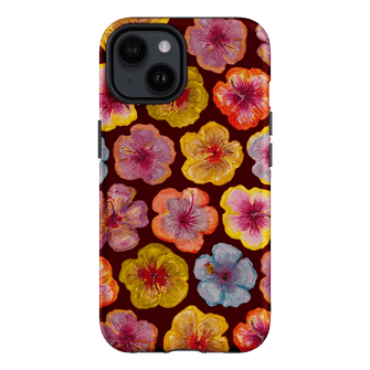 Hibiscus Holiday Rouge Printed Phone Cases iPhone 14 / Armoured by BG. Studio - The Dairy