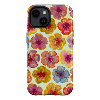 Hibiscus Holiday Sorbet Printed Phone Cases iPhone 14 / Armoured by BG. Studio - The Dairy