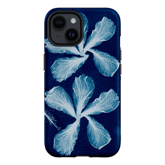 Hibiscus Cyanotype Printed Phone Cases iPhone 14 / Armoured by Sally Hungerford - The Dairy