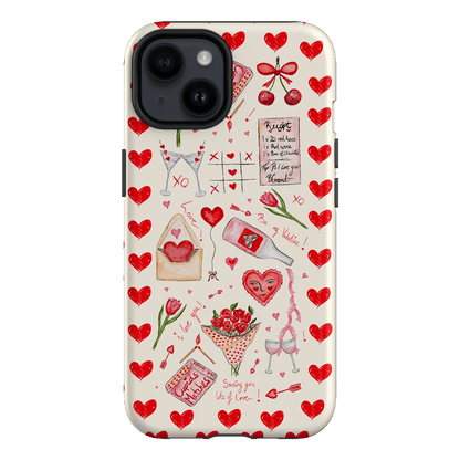 Love Note Printed Phone Cases iPhone 14 / Armoured by BG. Studio - The Dairy