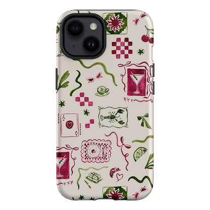 Martini Gal Printed Phone Cases iPhone 14 / Armoured by Charlie Taylor - The Dairy