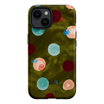 Olive Spot Printed Phone Cases iPhone 14 / Armoured by Charlie Taylor - The Dairy
