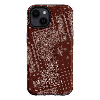 Paisley Cinnamon Printed Phone Cases iPhone 14 / Armoured by The Dairy - The Dairy