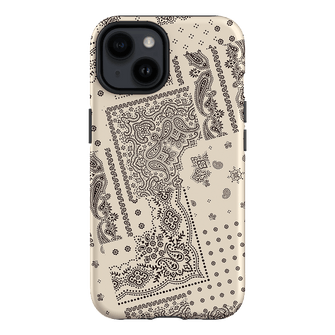 Paisley Ecru Printed Phone Cases iPhone 14 / Armoured by The Dairy - The Dairy