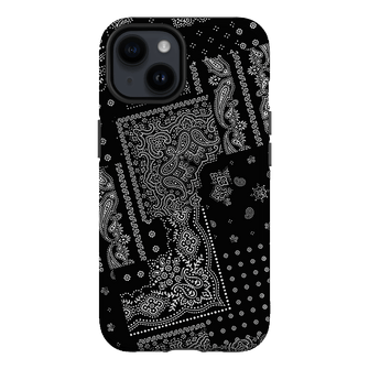 Paisley Noir Printed Phone Cases iPhone 14 / Armoured by The Dairy - The Dairy