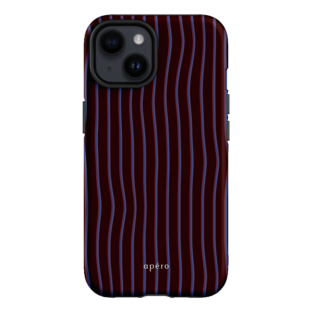 Panama Burgundy Printed Phone Cases iPhone 14 / Armoured by Apero - The Dairy