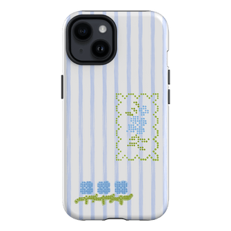 Patchwork Blue Printed Phone Cases iPhone 14 / Armoured by Kayla Carr - The Dairy