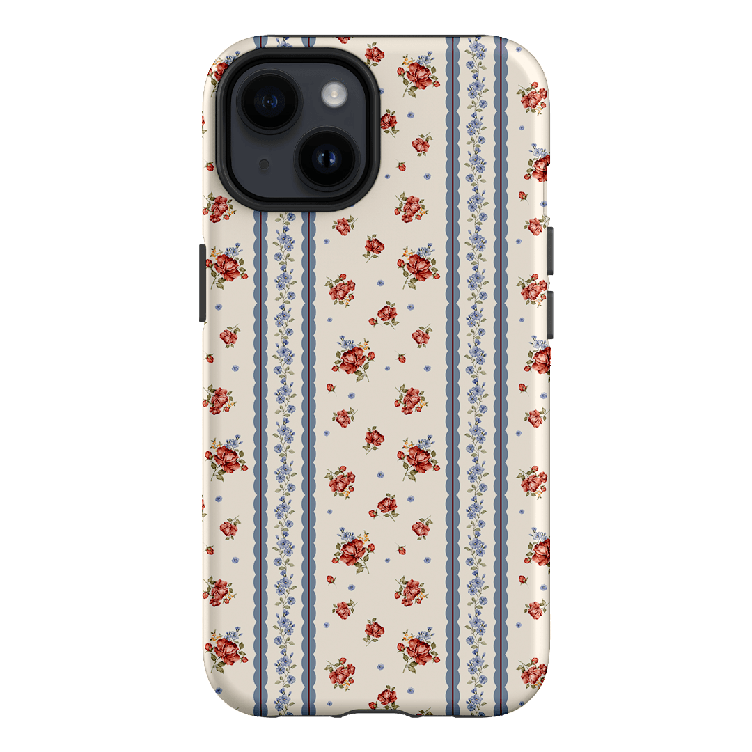 Rose Stripe Printed Phone Cases iPhone 14 / Armoured by Kasiags Art - The Dairy