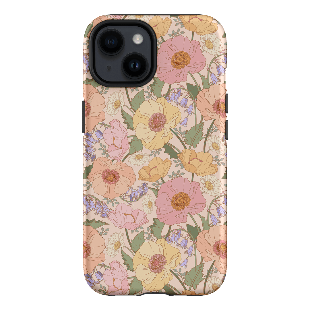 Spring Poppy Printed Phone Cases iPhone 14 / Armoured by Kasiags Art - The Dairy