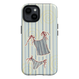 Stripe Tankini Printed Phone Cases iPhone 14 / Armoured by Kayla Carr - The Dairy