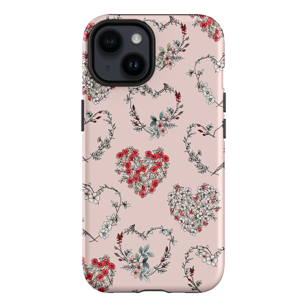 Wild Heart Wreath Printed Phone Cases iPhone 14 / Armoured by Typoflora - The Dairy