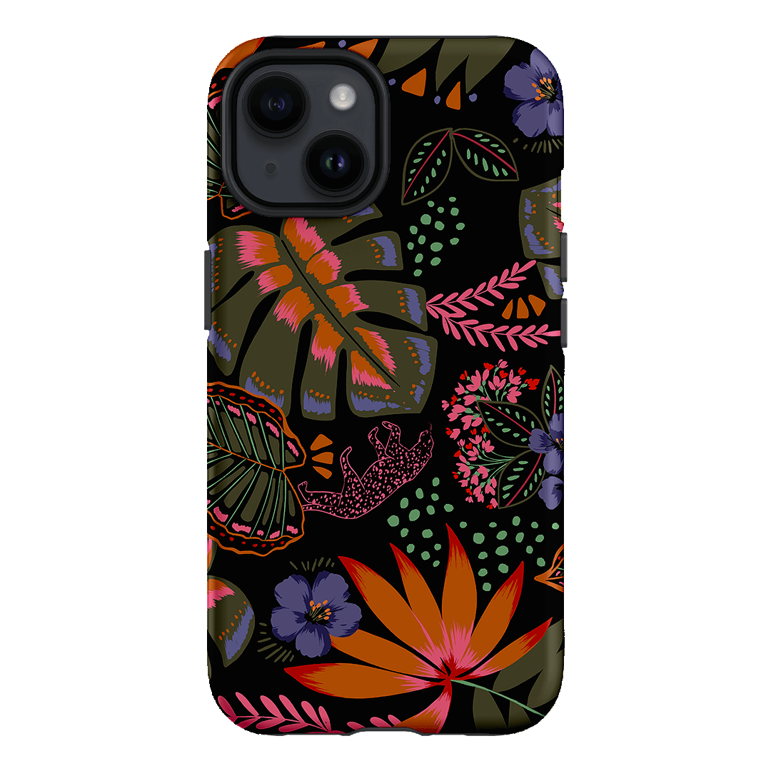 Jungle Leopard Printed Phone Cases iPhone 14 / Armoured by Charlie Taylor - The Dairy