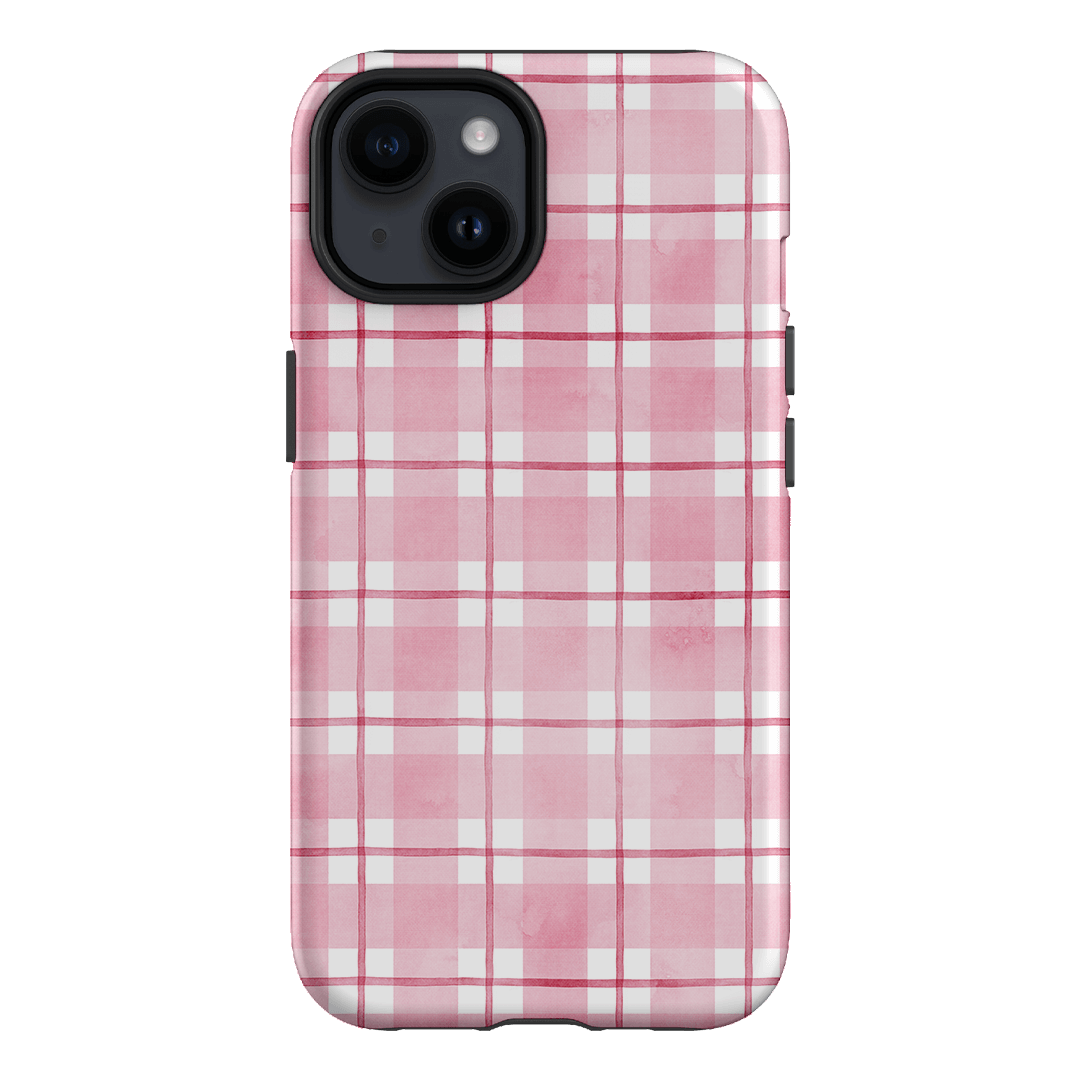 Musk Checker Printed Phone Cases iPhone 14 / Armoured by Oak Meadow - The Dairy