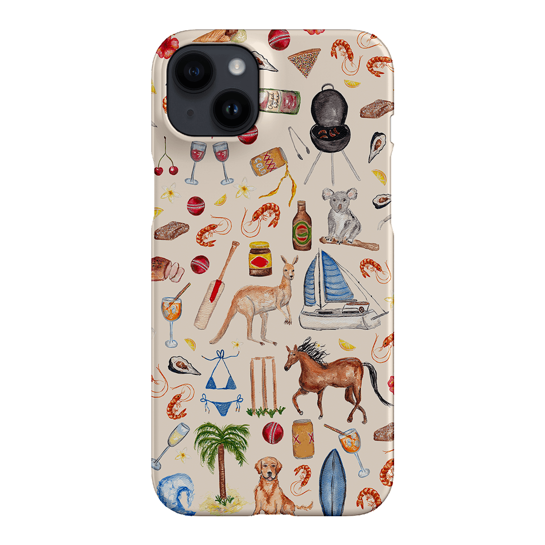 Aussie Icons Printed Phone Cases iPhone 14 Plus / Snap by BG. Studio - The Dairy