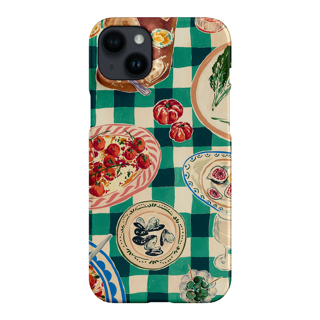 Evening Alfresco Printed Phone Cases iPhone 14 Plus / Snap by Charlie Taylor - The Dairy