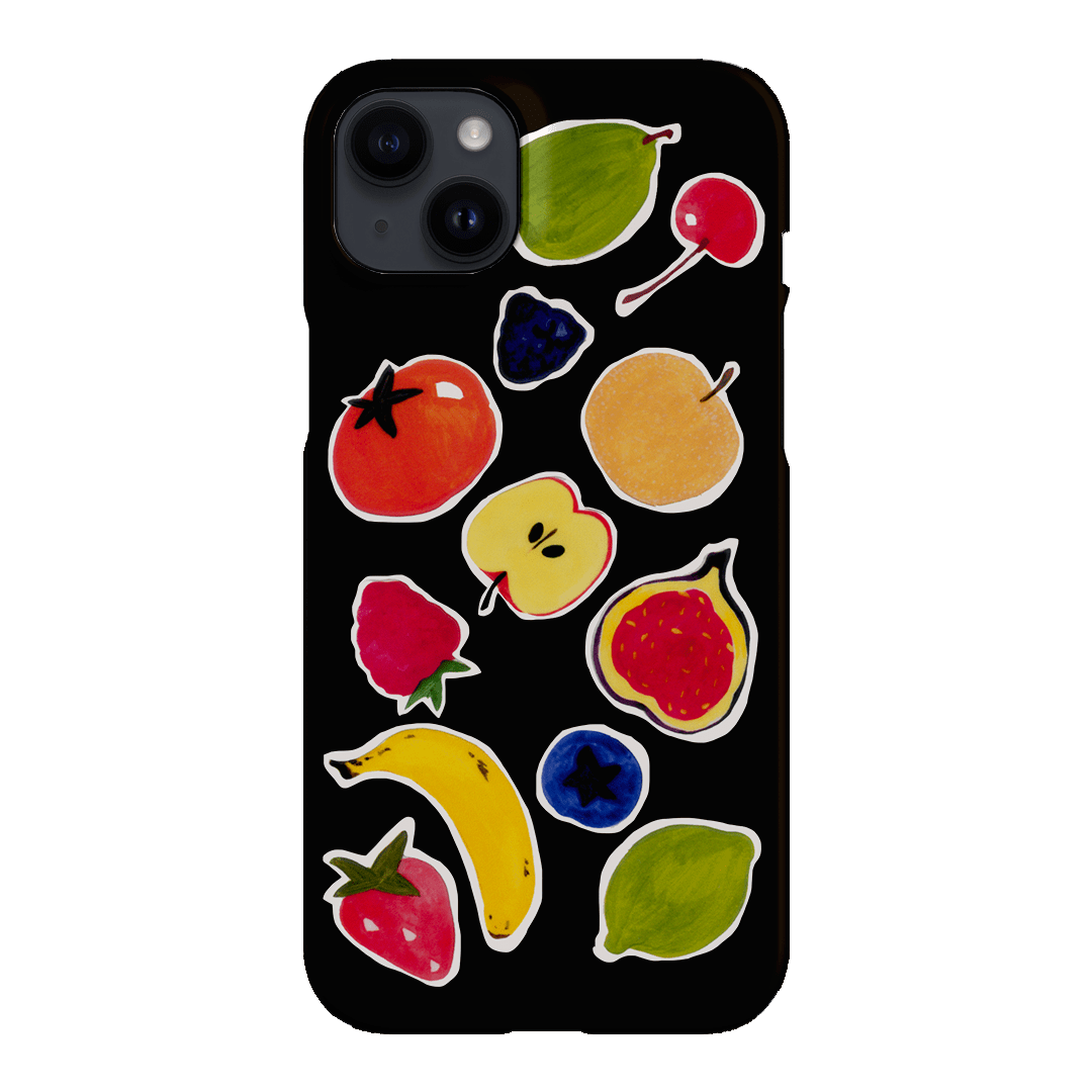 Fruit Stickers Printed Phone Cases iPhone 14 Plus / Snap by Studio Bon - The Dairy