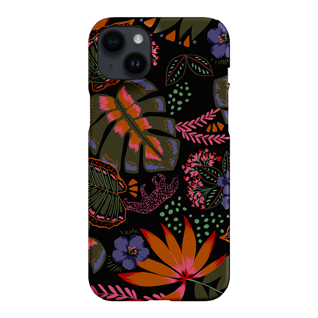 Jungle Leopard Printed Phone Cases iPhone 14 Plus / Snap by Charlie Taylor - The Dairy