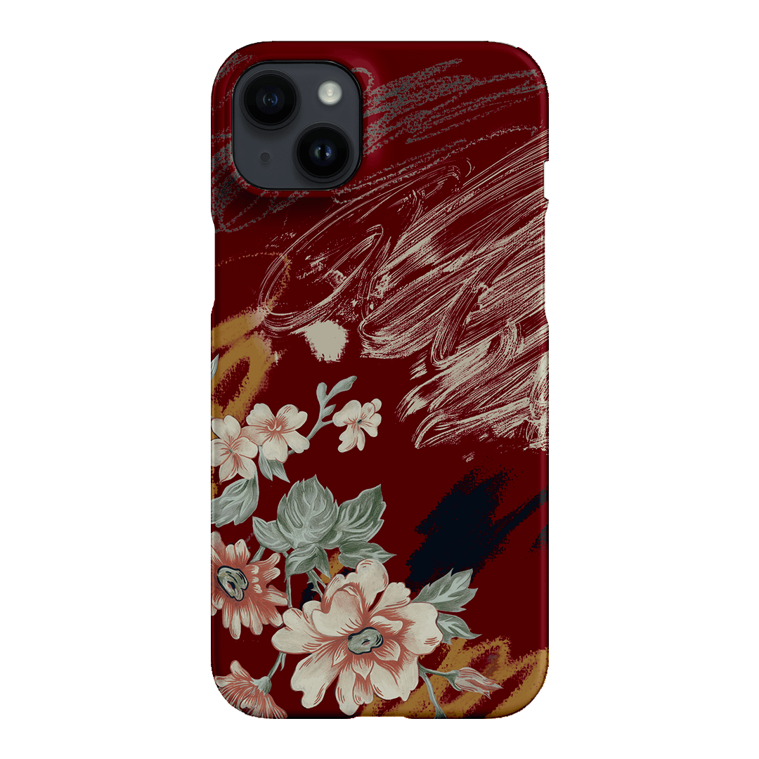 Love Floral Printed Phone Cases iPhone 14 Plus / Snap by Desmond & Dempsey - The Dairy