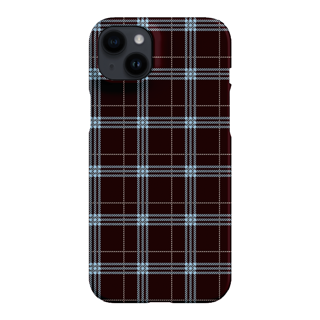 Mocha Plaid Printed Phone Cases iPhone 14 Plus / Snap by The Dairy - The Dairy