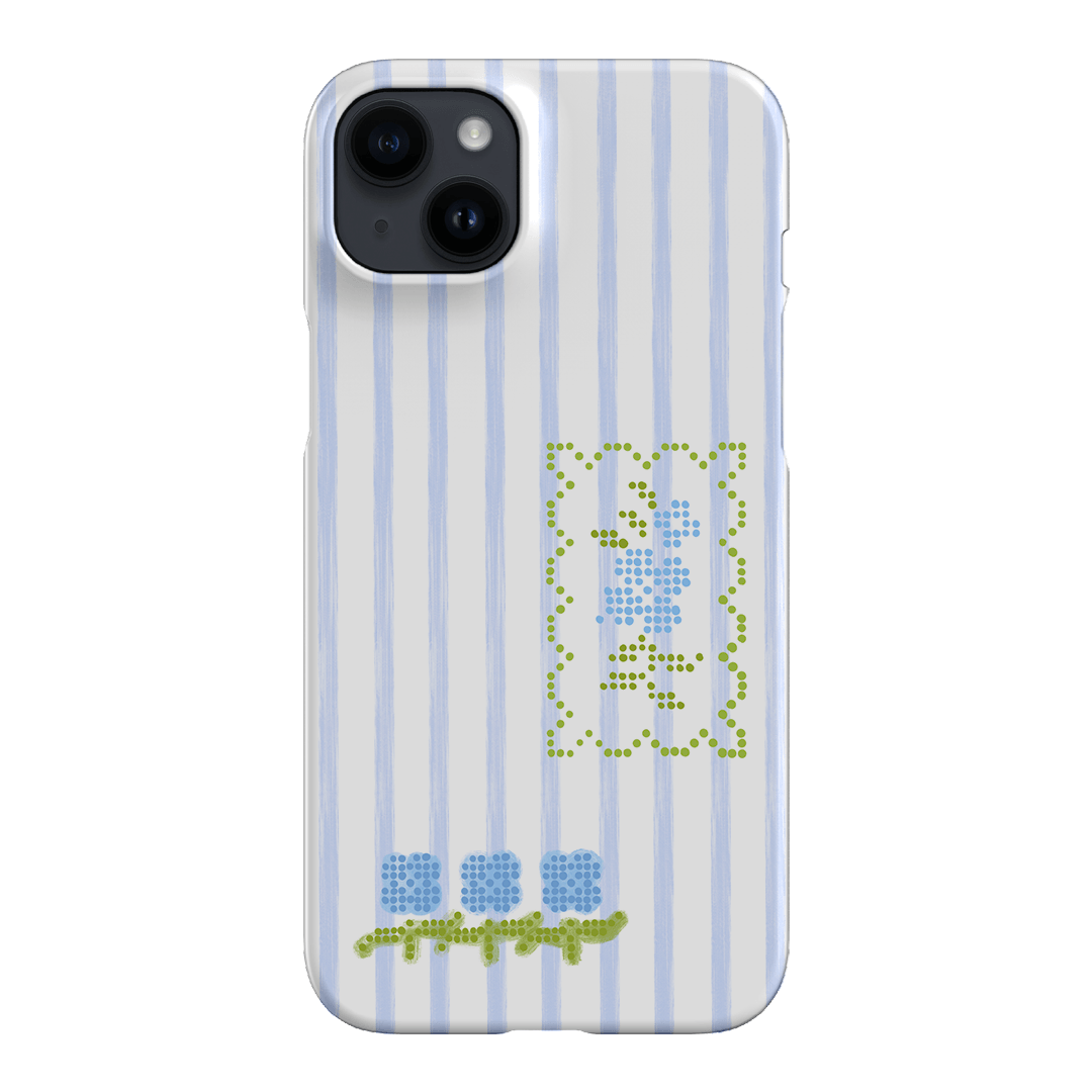 Patchwork Blue Printed Phone Cases iPhone 14 Plus / Snap by Kayla Carr - The Dairy