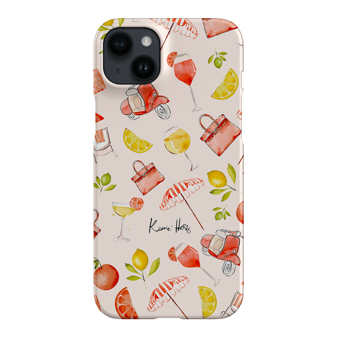 Positano Printed Phone Cases iPhone 14 Plus / Snap by Kerrie Hess - The Dairy