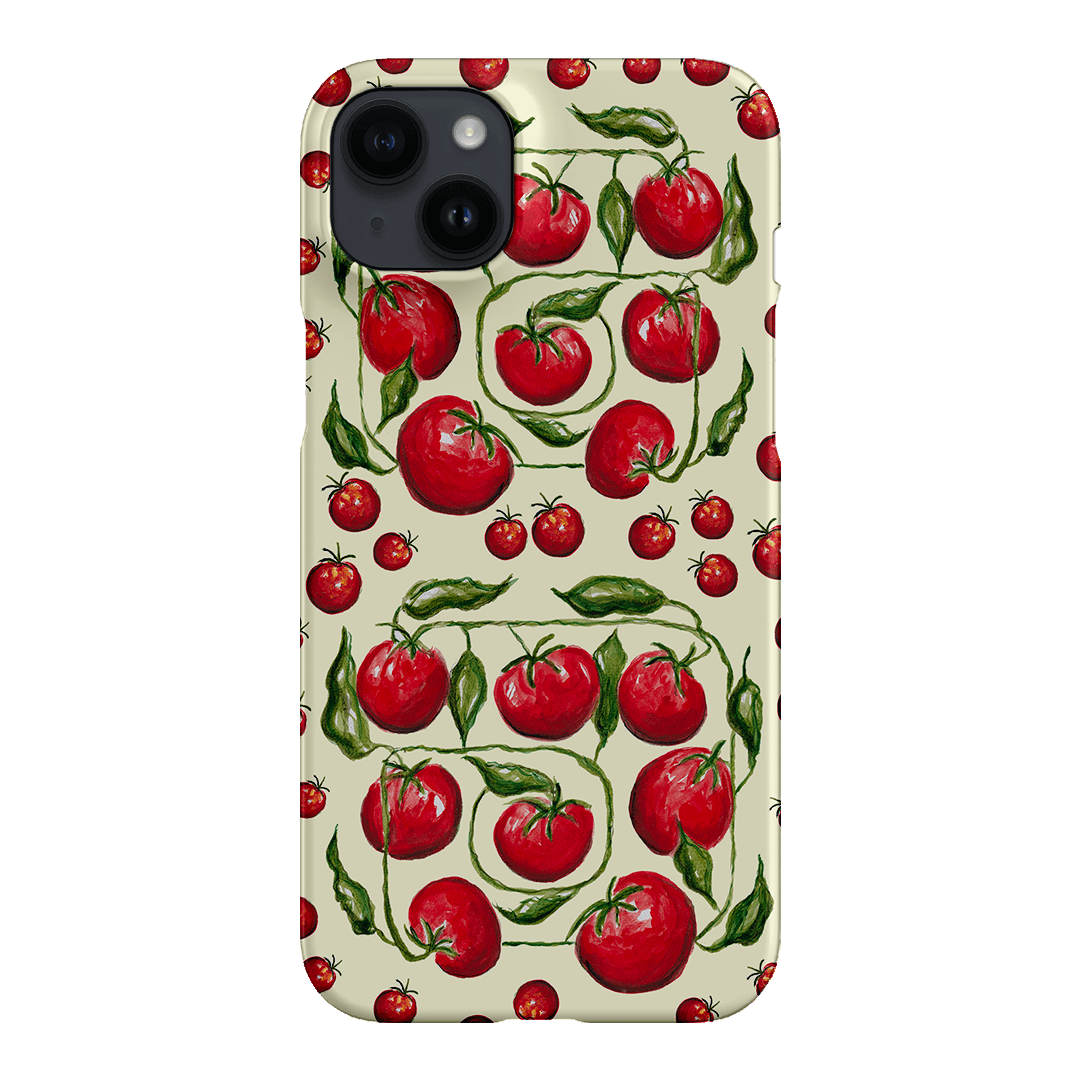 Red Tomatoes Printed Phone Cases iPhone 14 Plus / Snap by BG. Studio - The Dairy