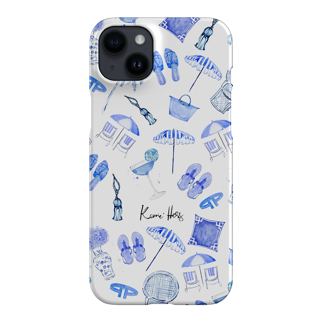 Santorini Printed Phone Cases iPhone 14 Plus / Snap by Kerrie Hess - The Dairy