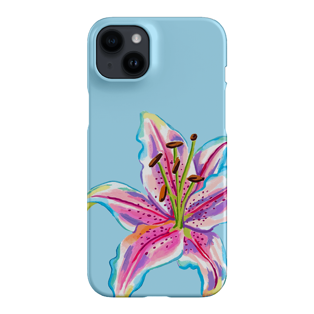 Sky Lily Printed Phone Cases iPhone 14 Plus / Snap by Femke Studio - The Dairy