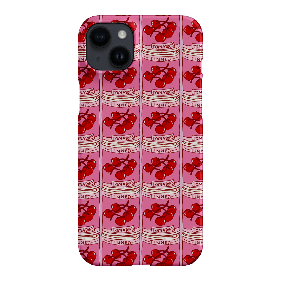 Tinned Tomatoes Printed Phone Cases iPhone 14 Plus / Snap by The Dairy - The Dairy