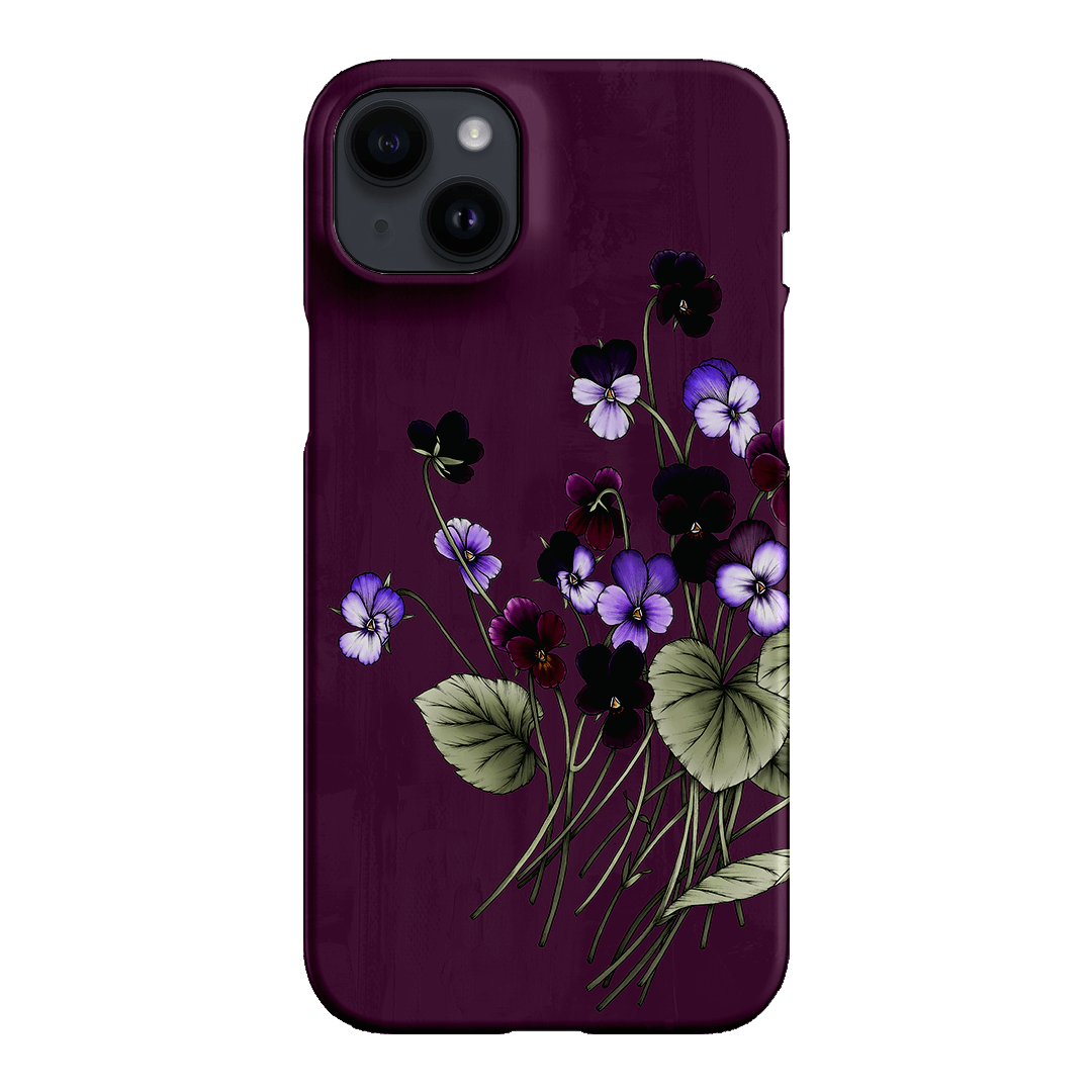 Viola Printed Phone Cases iPhone 14 Plus / Snap by Typoflora - The Dairy