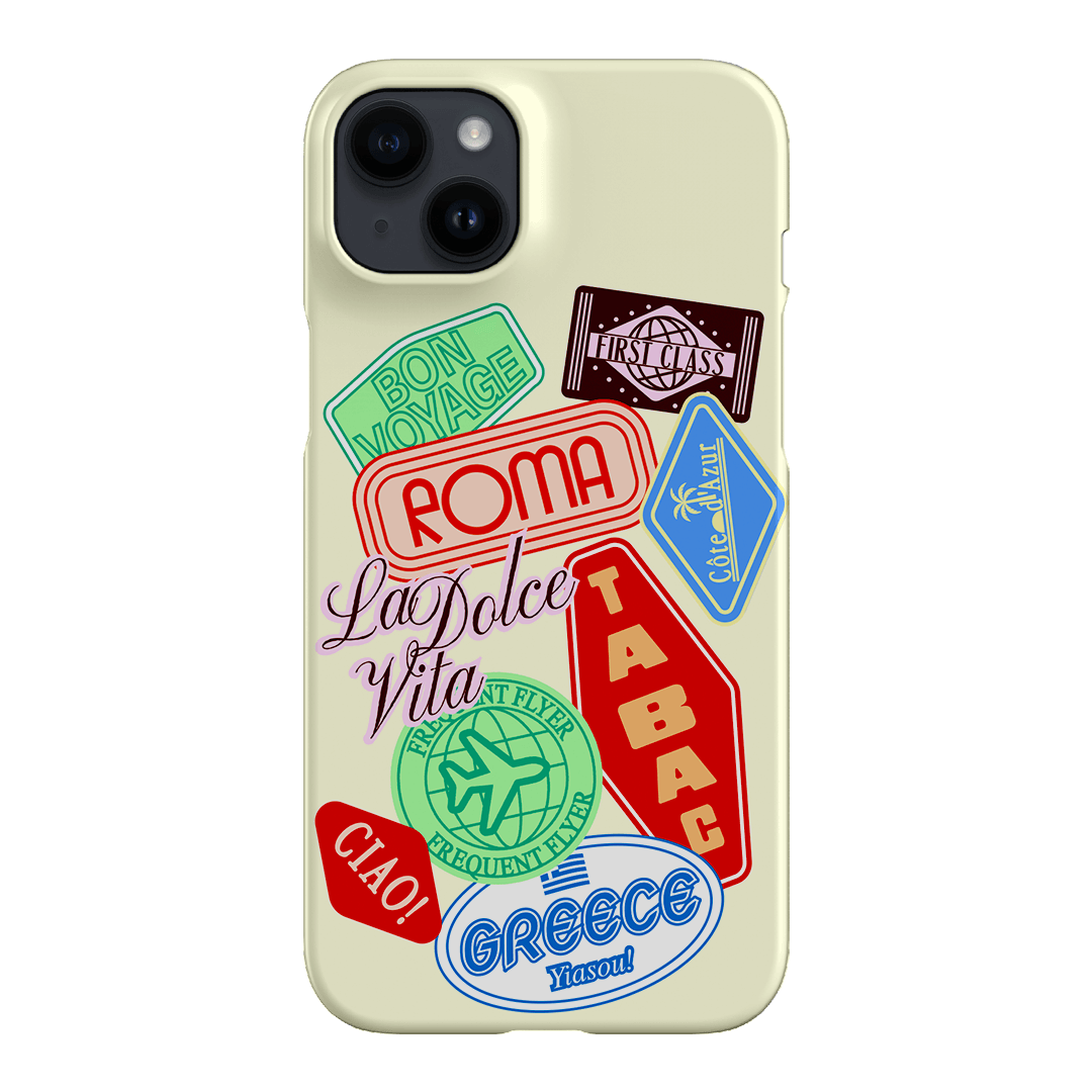 Well Travelled Printed Phone Cases iPhone 14 Plus / Snap by The Dairy - The Dairy