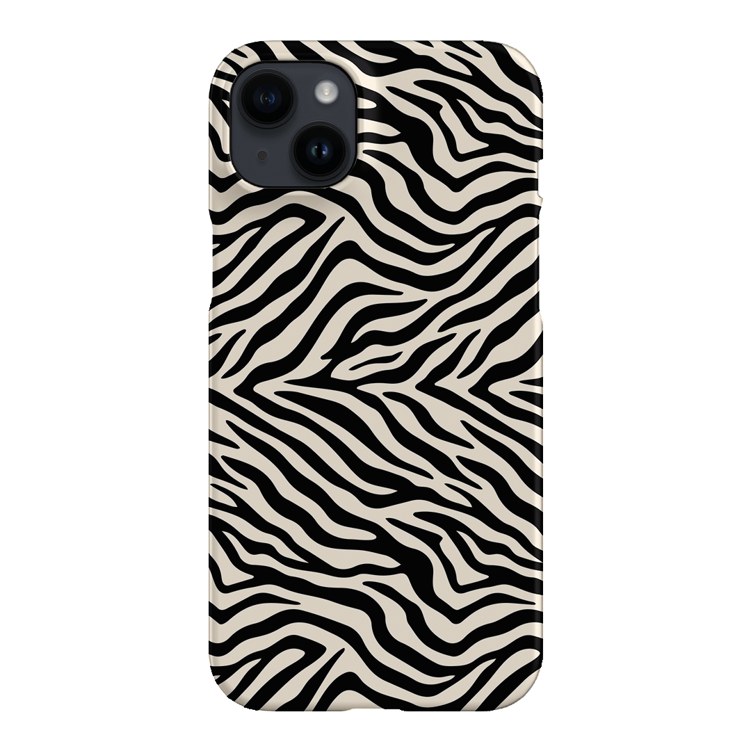 Zebra Ink Printed Phone Cases iPhone 14 Plus / Snap by The Dairy - The Dairy