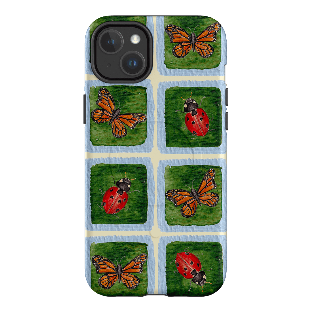 Butterflies & Ladybugs Printed Phone Cases iPhone 14 Plus / Armoured MagSafe by BG. Studio - The Dairy