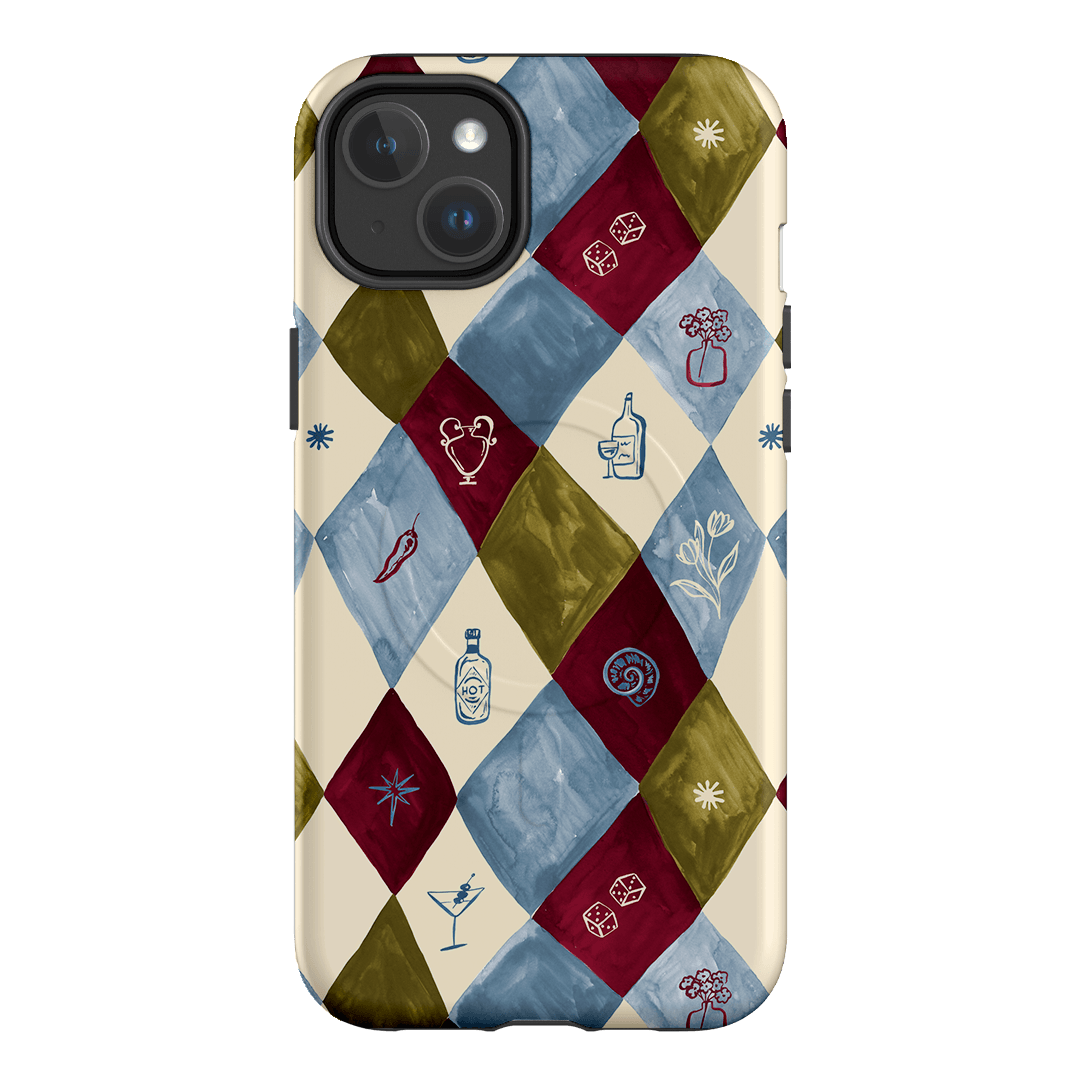 Circo Picnic Printed Phone Cases iPhone 14 Plus / Armoured MagSafe by Charlie Taylor - The Dairy