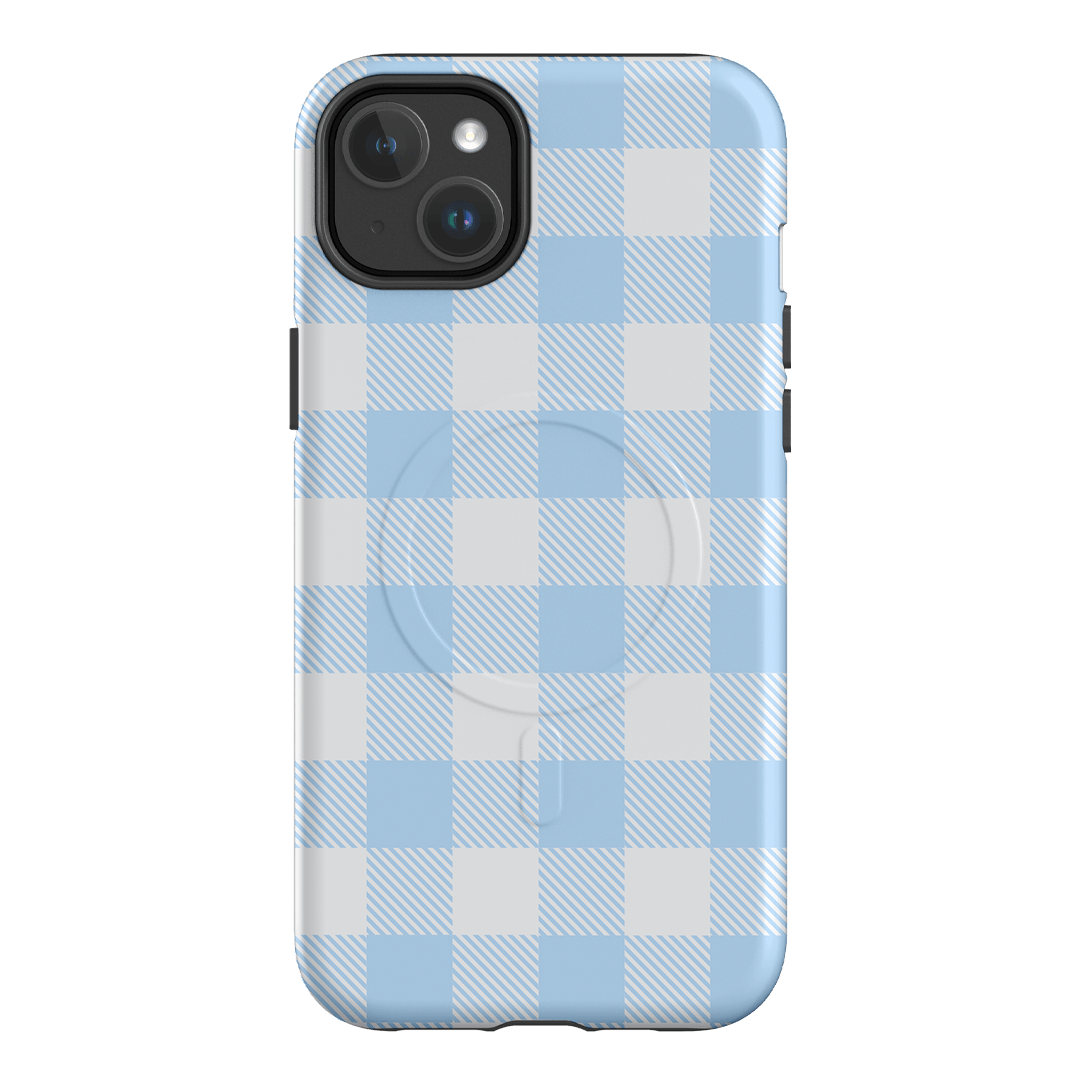 Cloud Plaid Printed Phone Cases iPhone 14 Plus / Armoured MagSafe by The Dairy - The Dairy