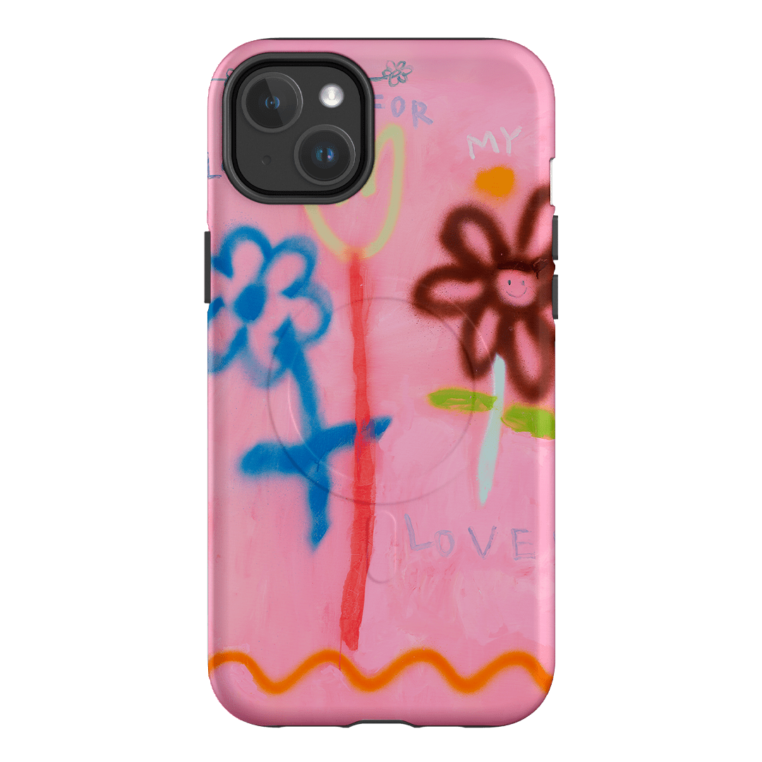 Flowers Printed Phone Cases iPhone 14 Plus / Armoured MagSafe by Kate Eliza - The Dairy