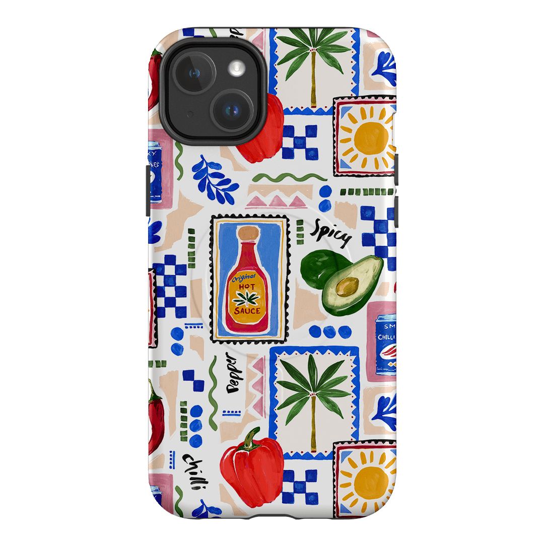 Mexico Holiday Printed Phone Cases iPhone 14 Plus / Armoured MagSafe by Charlie Taylor - The Dairy