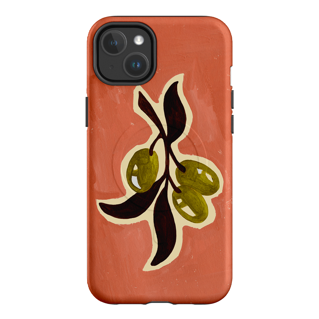 Olives Printed Phone Cases iPhone 14 Plus / Armoured MagSafe by Studio Bon - The Dairy