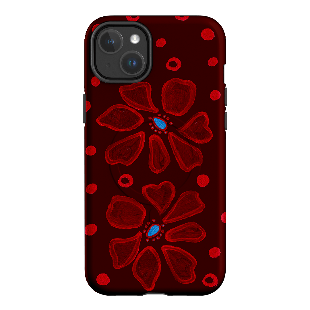 Painted Petal Rouge Printed Phone Cases iPhone 14 Plus / Armoured MagSafe by BG. Studio - The Dairy