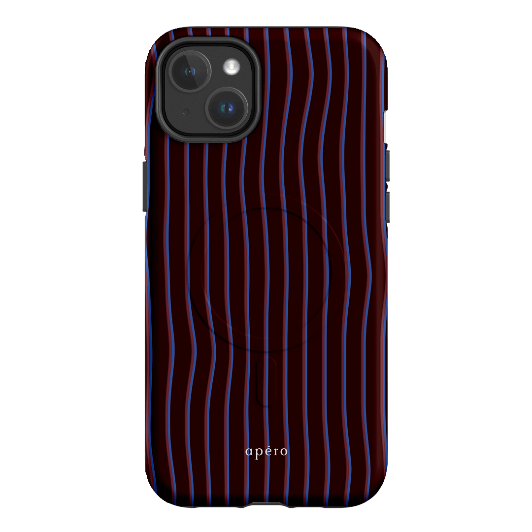 Panama Burgundy Printed Phone Cases iPhone 14 Plus / Armoured MagSafe by Apero - The Dairy