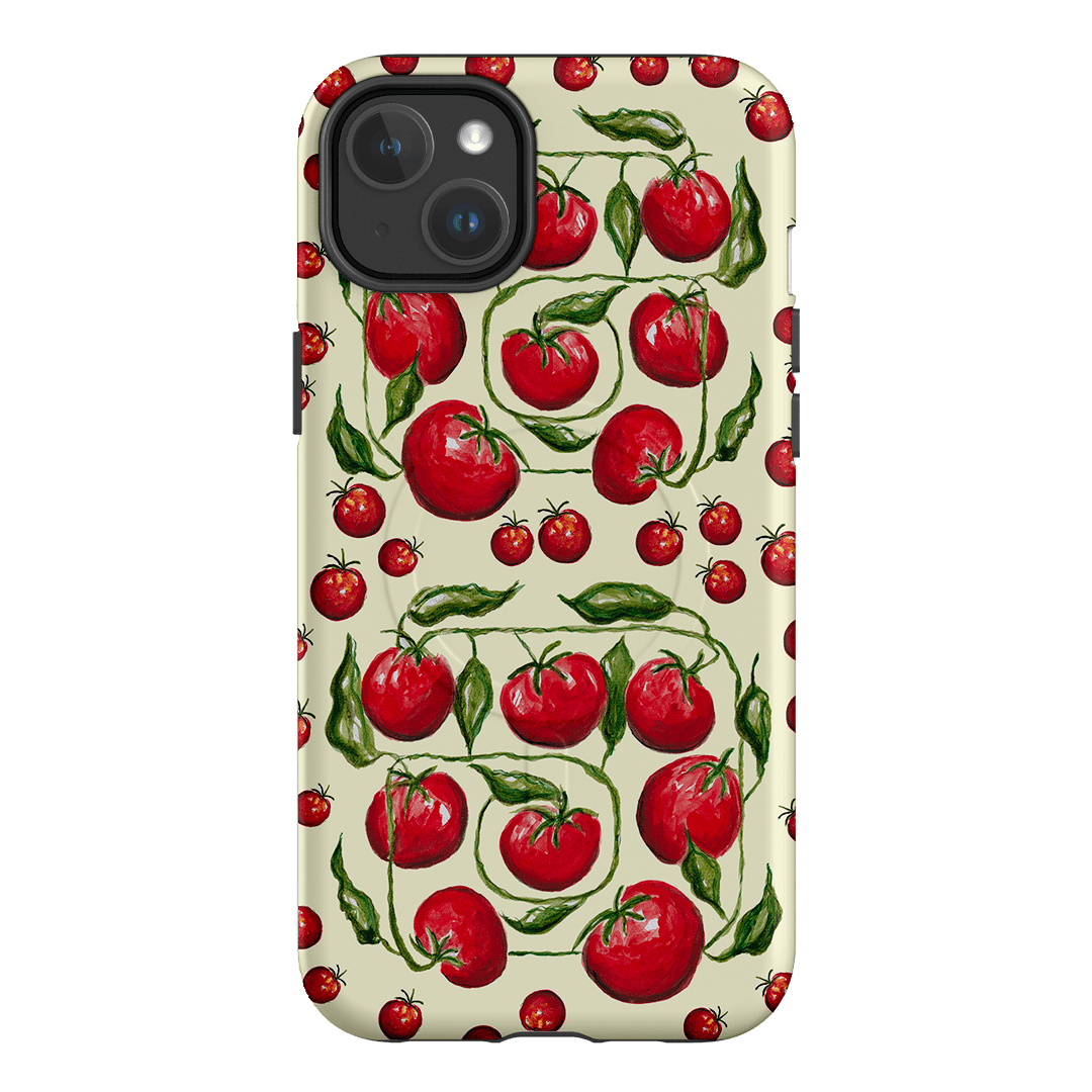Red Tomatoes Printed Phone Cases iPhone 14 Plus / Armoured MagSafe by BG. Studio - The Dairy
