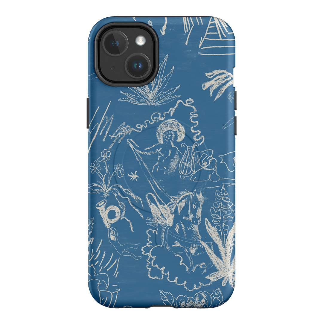 Temple Del Sol Printed Phone Cases iPhone 14 Plus / Armoured MagSafe by Desmond & Dempsey - The Dairy