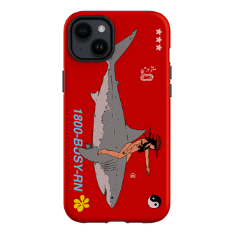 1800-Busy Rn in Red Printed Phone Cases iPhone 14 Plus / Armoured by Easty Beasty - The Dairy