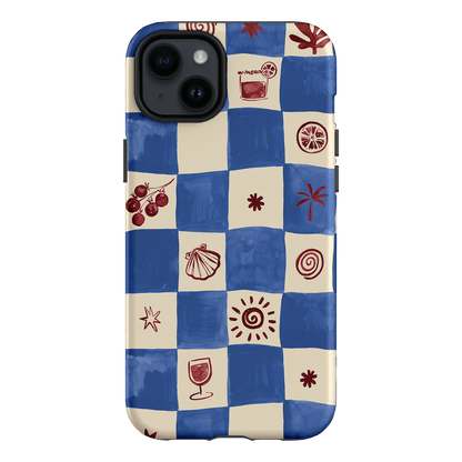 Afternoon Mezze Cornflower Printed Phone Cases iPhone 14 Plus / Armoured by Charlie Taylor - The Dairy