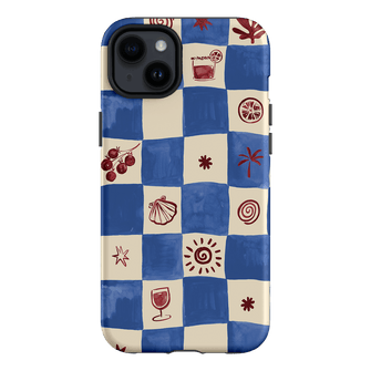 Afternoon Mezze Cornflower Printed Phone Cases iPhone 14 Plus / Armoured by Charlie Taylor - The Dairy