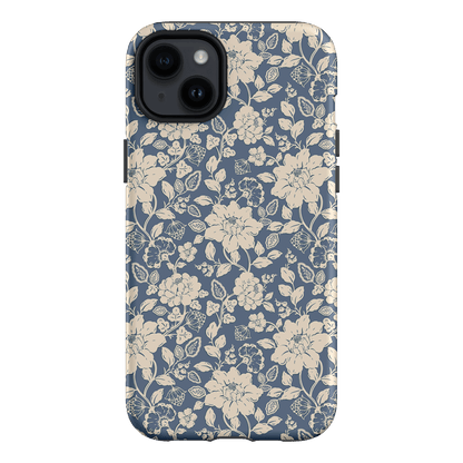 Blue Garden Printed Phone Cases iPhone 14 Plus / Armoured by Kasiags Art - The Dairy